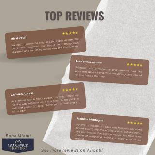 Boho 3br Relaxing Miami Firepit & Outdoor Bar - 5