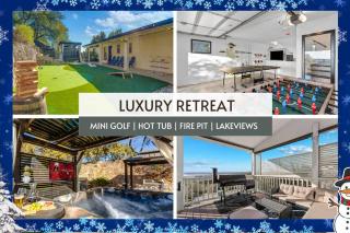 Lux Family Home Hot Tub Mini Golf Game Room & Views - 0