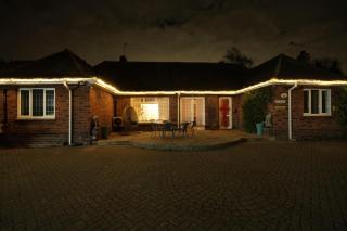 Luxury Christmas House with Fireplace, Full Festive Décor & Optional Hot Tub - 3