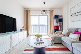 Unique Yas Oasis - Fully Furnished - 5 min from F1, Ferrari World, Sea World, Yas Mall and more - 2