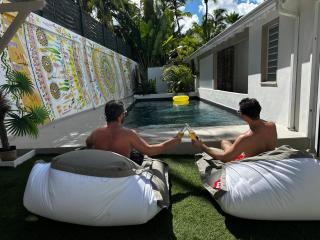 Wahoo lodge, piscine privée, orient bay - 6