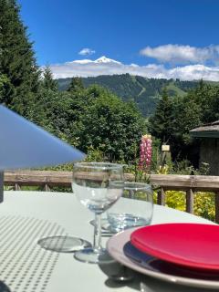 Chalet ski-in avec vue MontBlanc et Bain nordique - 4