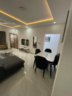 2 bedroom apartment with steady light in a call to access estate, swimming pool, internet access at Ikota - 7