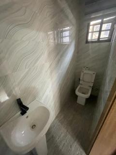 2 bedroom apartment with steady light in a call to access estate, swimming pool, internet access at Ikota - 4