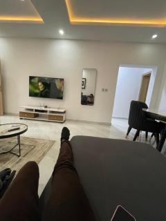 2 bedroom apartment with steady light in a call to access estate, swimming pool, internet access at Ikota - 3