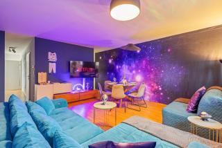 Milky Way - unique Universe Space Design - 0