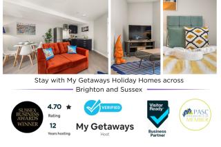 Buzzing Brighton Apartment 3 By My Getaways - 8
