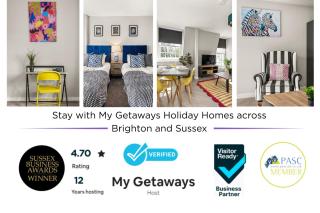 Buzzing Brighton Apartment 5 By My Getaways - 8