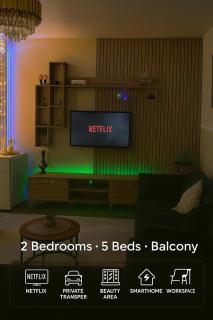 Appartement Luxe - Smart Netflix & Alexa - 10 min La Défense 5 Guests 5 Beds - 0