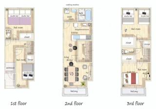 12 min from Nagoya 6 beds 15 ppl - 9