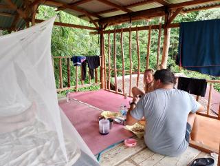 WOOD CABIN LODGE IN THE FOREST book here treking with us - 7