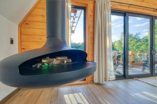 New Lux A-Frame Cabin near Dollywood! Hot Tub, Fire Pit, Pool & Mountain Vibes! - 5