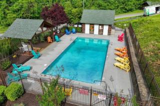 New Lux A-Frame Cabin near Dollywood! Hot Tub, Fire Pit, Pool & Mountain Vibes! - 7