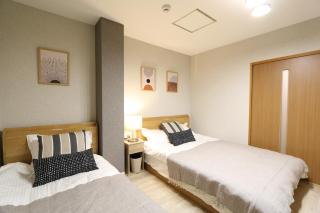 HANA Inn 1m to Metro Large 2DK Tennoji 4m Shinsaibashi 13m 3F No Lift - 1