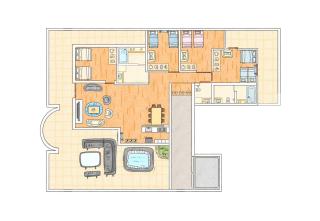 読谷Nagahama270度4LDK オーシャンビュー最上階民宿 - 9
