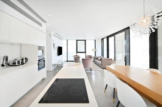 Modern Beachfront Haven 3BR by HolyGuest - 0