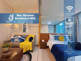BGC High Rise, Uptown Mall Link, 5G WiFi, Pool, Ste 19 - 0