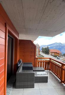 2,5 récent à Ovronnaz avec vue - 2