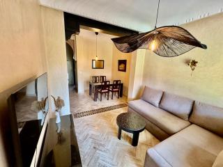 Calm Garden Retreat - Private Patio, BBQ, Pool Access & Free Breakfast - Marrakesh - 8