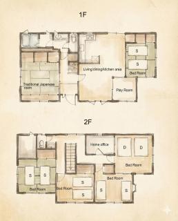 HIKONE-Step 彦根ステップ 彦根駅徒歩4分 軽自動車用無料駐車場 彦根城徒歩15分 15名まで 戸建貸切 - 6