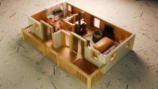 Cosy 4 bedroom chalet with hot tub (Chalet Velours) - 5