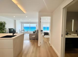 Holibai, Meiga, Apto moderno, vistas al mar y playa cerca, Baiona - 6