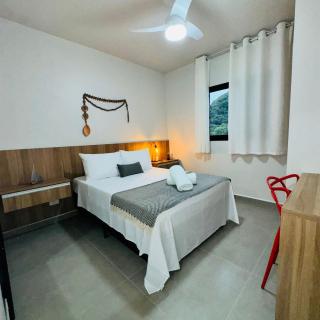 lindo apartamento 2 dormitórios martim de sá pé na areia lana - Caraguatatuba - 6