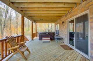 Serenity Now Cabin with Fire Pit and Game Room! - 9