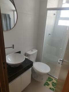 FLAT ACONCHEGANTE poucos min da praia - 5