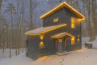 Smoky Mountain Holiday Cabin, Hot Tub, Fire Pit & EV Chrger - 9