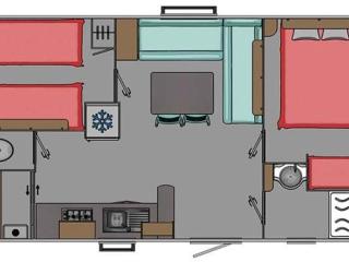 Mobil-home 29m² avec terrasse à Limeuil - API-1-52-335 - 9