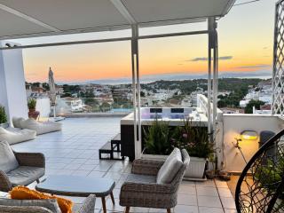 Villasonboard 3 Bed Penthouse Veranda Beach view jacuzzi Vouliagmeni Riviera - 9