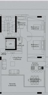 The Qube Residence 2 Bedroom Premium Apartment - 3
