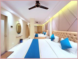 New Marine Drive Road SkyRise Dreamland Beachfront Sea View Hotel # Air Conditioning Luxury Room # Lift # Restaurant - Parking Facilities - Best Luxuary Hotel In Puri - 5