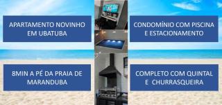 Ubatuba, Quintal Privativo e Churrasqueira - 0