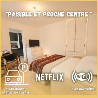 Studio paisible proche centre - 0