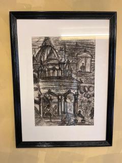 Flowers on the Wall by Boudha Stupa - 2