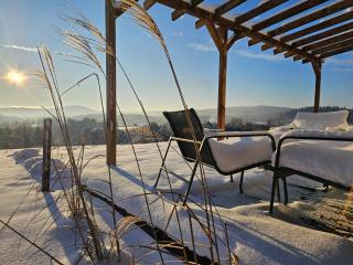 Widokowe Stodoły Bieszczady - domy z panoramą połonin - 7