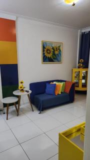 Frente Mar e Próximo ao Farol da Barra - 2 Quartos na Barra - 4