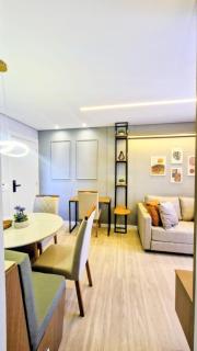 Apartamento 1402 com 2 quartos, sala, cozinha completa, garagem, lazer e portaria 24h - 0