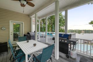 Secluded 3 Acre 5 BR Resort with Heated Private Lakeview Saltwater Infinity Pool, Hot Tub, Boat House, Sauna, and Game Room - 1