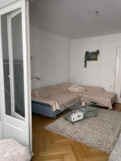 Salon lumineux avec TV et Canapé - 5