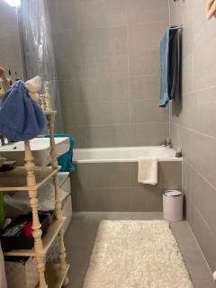 Salon lumineux avec TV et Canapé - 4