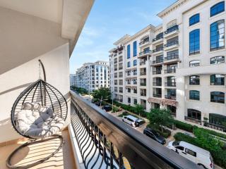 Elite Nest - Deluxe Studio only 1 min away from WB & Ferrari World - 2