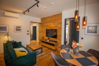 ENJOYHARRACHOV - Atraktivní slunný klimatizovaný apartmán 24 v centru Harrachova se saunou, parkováním, Wifi-WLAN, SAT, herní konzolí, Netflix zdarma a možností dobíjení auta jen 150m od lanovky - 8