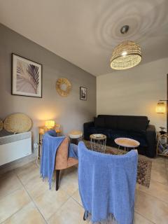 Mini villa vue jardin dans résidence calme wifi piscine mer à pied - 7