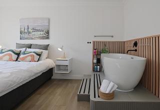 Spacious Beach Apartment with Sea & Ocean View -  - 1