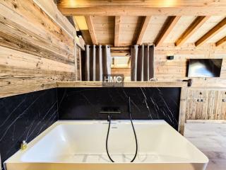 Chalet Bliss Jacuzzi vue - 4