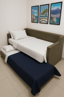 Apartamento praia Copacabana Wi Fi Self Check in Horário Flexível - 8