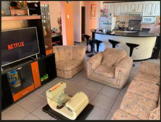 Encanto azul Jardín, Parrilla y juegos - 3